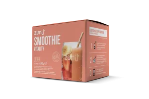 Smoothie Vitality de Zumit- Caja de 3 unidades de plátano, sandía y fresa para la elaboración de smoothies en casa