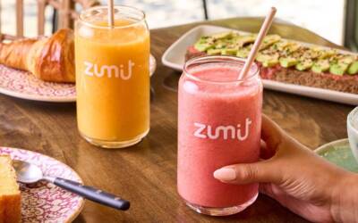 Benefícios nutricionais da fruta 100% natural smoothies